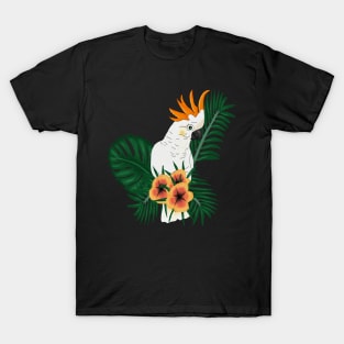 Parrot White Orange T-Shirt